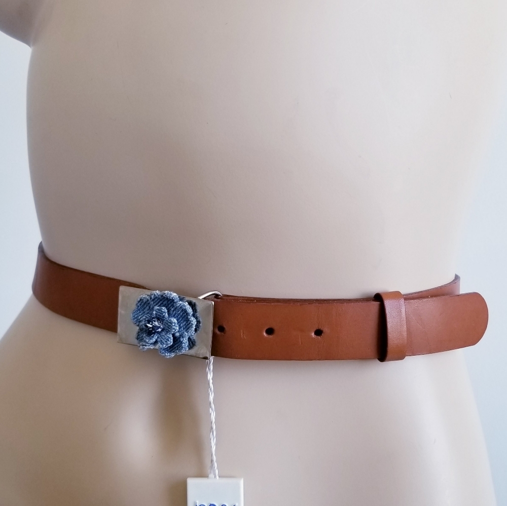 Simonetta Jeans Leather Belt